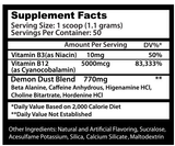 Insane Labz: Demon Dust, Cinnamonic 50 Servings