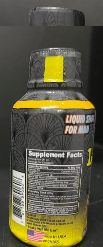 Super Libigrow XXX Extreme Liquid Shot For Men LSResearch