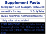 Hi-Tech: NMN, 60 Tablets
