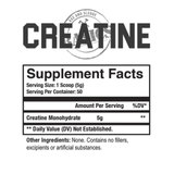 Axe & Sledge: Creatine, 50 Servings