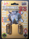 Rhino: 25 Titanium 10000k Male Enhancement