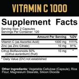 5% Nutrition: Vitamin C 1000, 240 Capsules