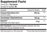 SNS: Gluco Vantage XT, 90 Capsules