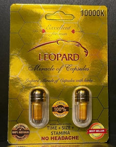 Leopard 10000K Double, Male Enhancement