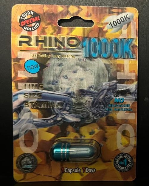 Rhino 1000K Male Enhancement Capsule