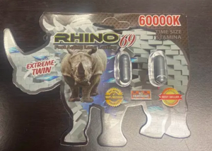 Rhino 69 60000k Double - Silver