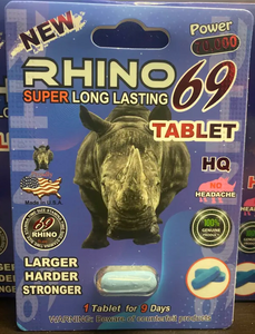 Rhino 69 Power 70000 Tablet Male Enhancement