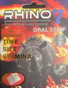 Rhino 7 Oral Strip Male Enhancement