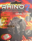 Rhino 7 Oral Strip Male Enhancement