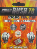 Rhino Rush 70 13000 Oral Strip Male Enhancement