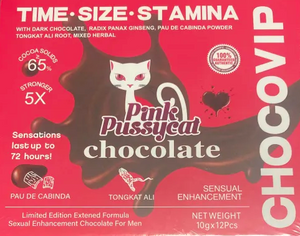 Pink Pussycat VIP Chocolate Female Enhancement