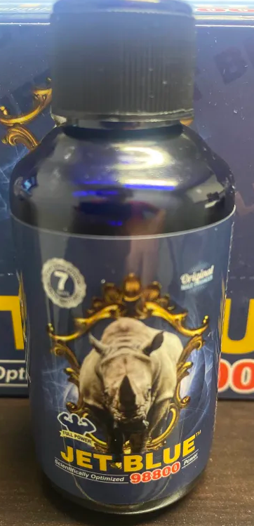 Rhino Jet Blue 98800 Liquid Shot Male Enhancement