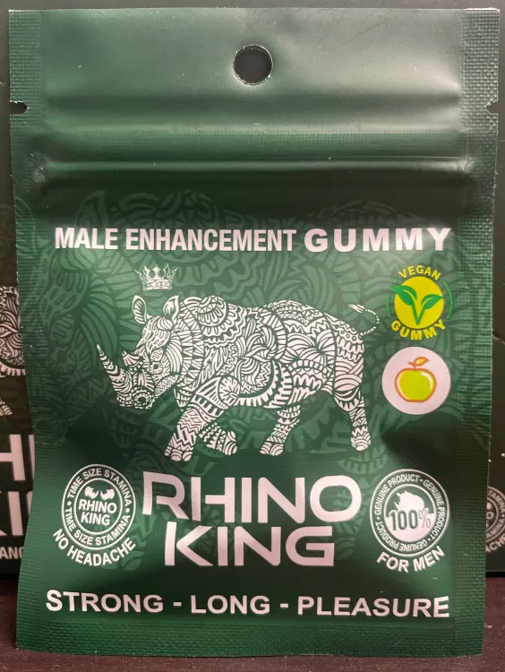Rhino King Green Apple Gummy