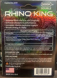 Rhino King Black 5000K Double Capsule Male Enhancement