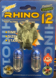 Rhino 12 Platinum 12000 Double Capsule Male Enhancement