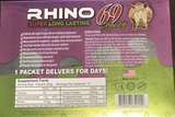 Rhino 69 Super Long Lasting Honey Purple/Green