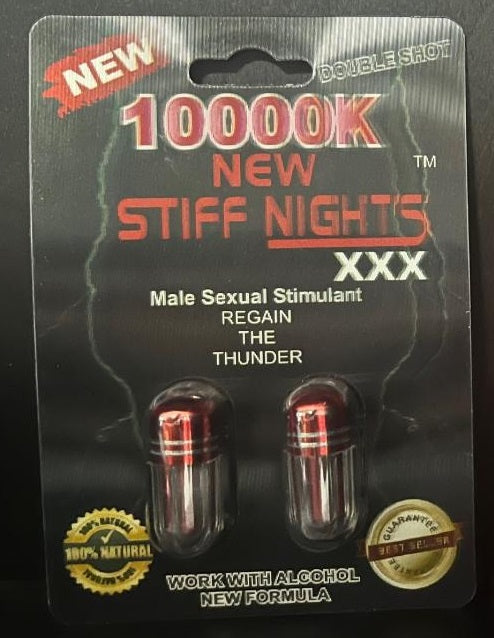 New Stiff Nights XXX 10000K Double Capsule