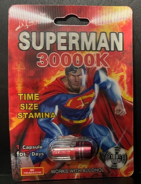 Superman 30000K Male Enahcement