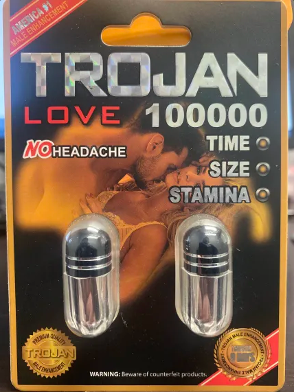 Trojan Love 100000 Double Male Enhancement