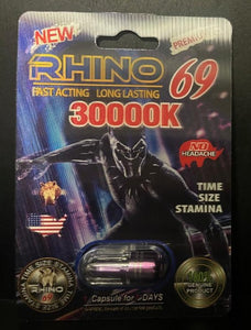 Rhino 69 30000K Panther Edition Male Enhancement