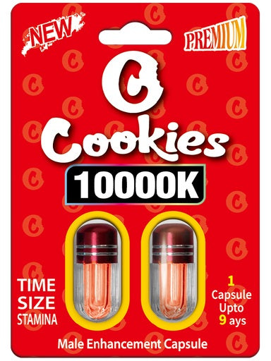 Cookies 10000K Red Male Enhancement Capsule