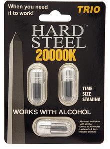 Hard Steel Trio 20000K Male Enhancement