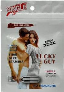 Lucky Guy 18000 Super White Package, Single Capsule