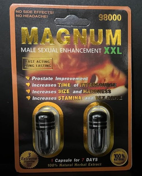Magnum 98000 Black Double Capsule