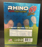 Rhino 69 Super Long Lasting Honey 12 Count Blue Box