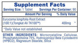 Hi-Tech: Tongkat Ali 100:1, 90 Tablets