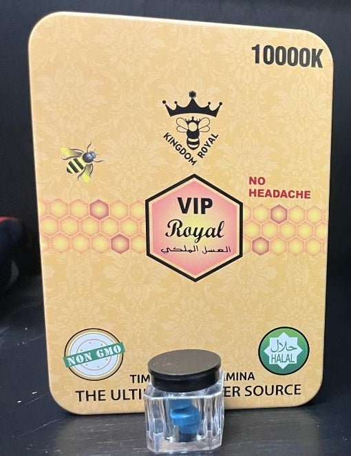 Kingdom Royal VIP Royal 18 Tablet Tin Box