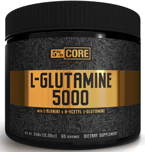 5% Nutrition: L-Glutamine 5000, 60 Servings
