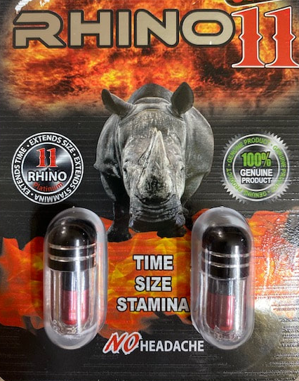 Rhino 11 Platinum 2000k Double Capsule