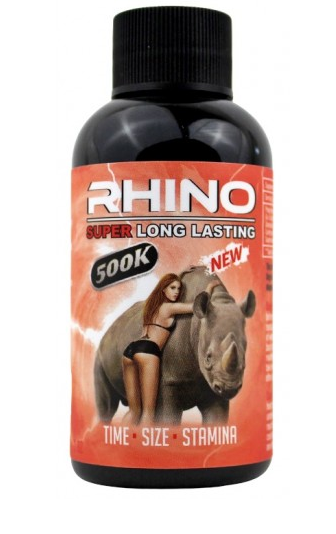 Rhino: 500k Super Long Lasting Liquid Shot (Red)