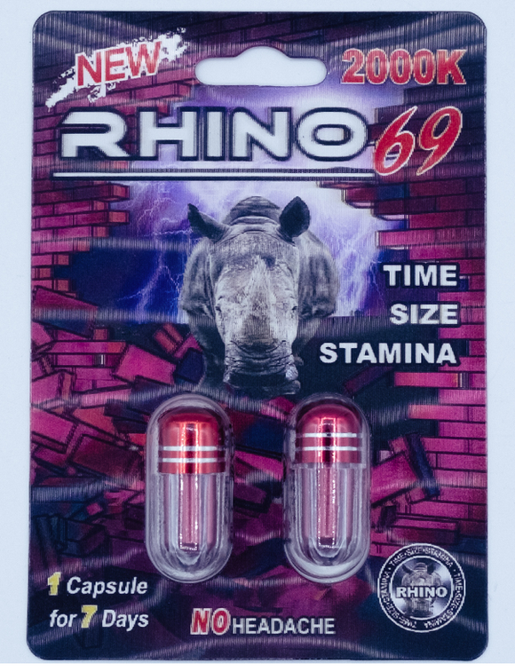 Rhino: Rhino69 2000k Double Pack