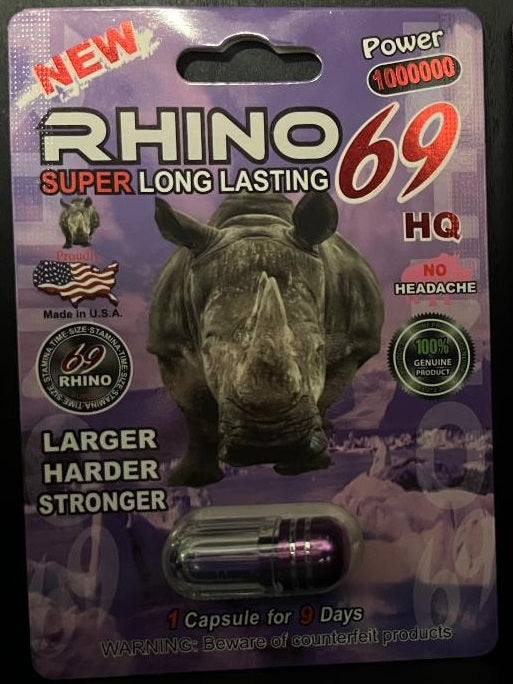 Rhino 69 Power 100000 Super Long Lasting