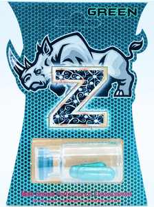 Rhino: Z Green Double Capsule Male Enhancement