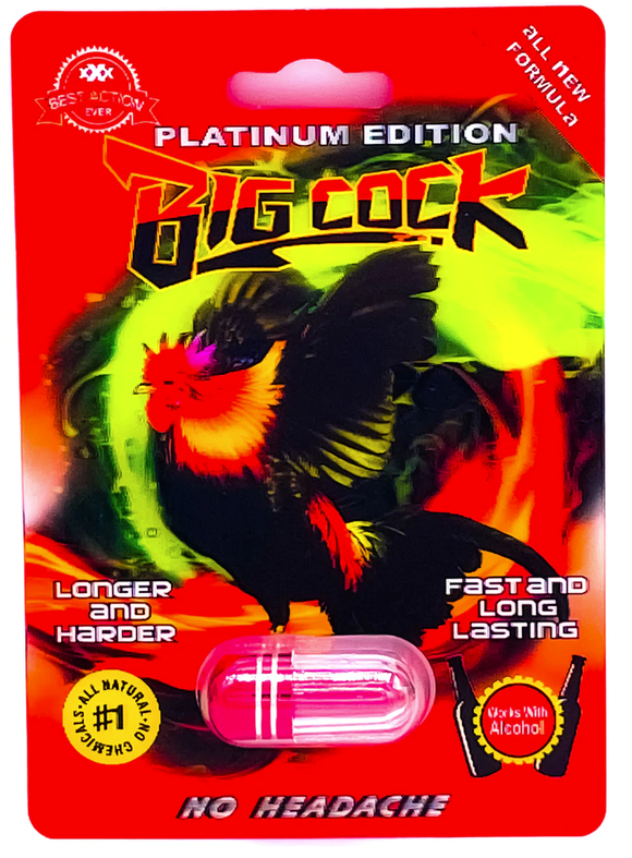 Big Cock:  Platinum Edition Male Enhancement