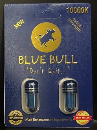 Blue Bull Double Capsule Male Enhancement