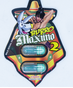 Burro Maximo 2, Double Capsule Male Enhancement