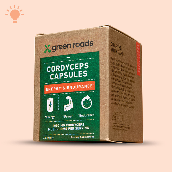 Green Roads: Cordyceps, 60 Capsules