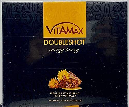 VitAMax: Double Shot Energy Honey, 10 Sachets