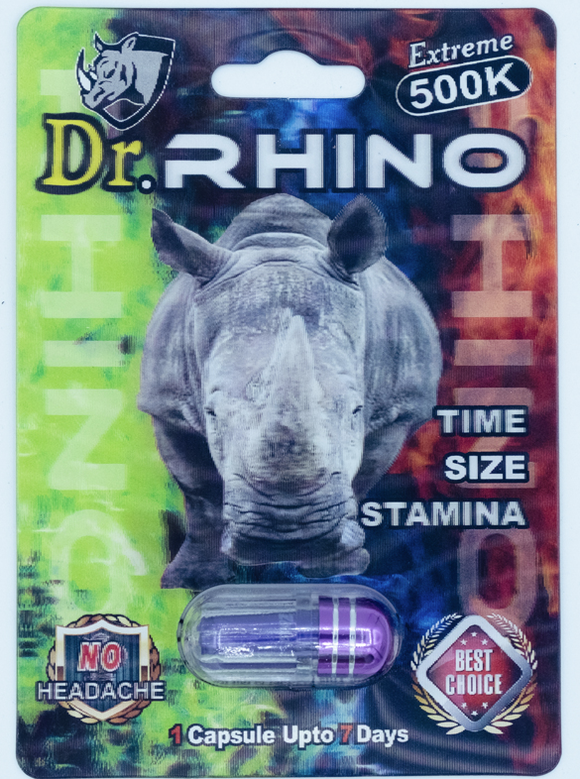 Rhino: Dr Rhino 500k Male Enhancement