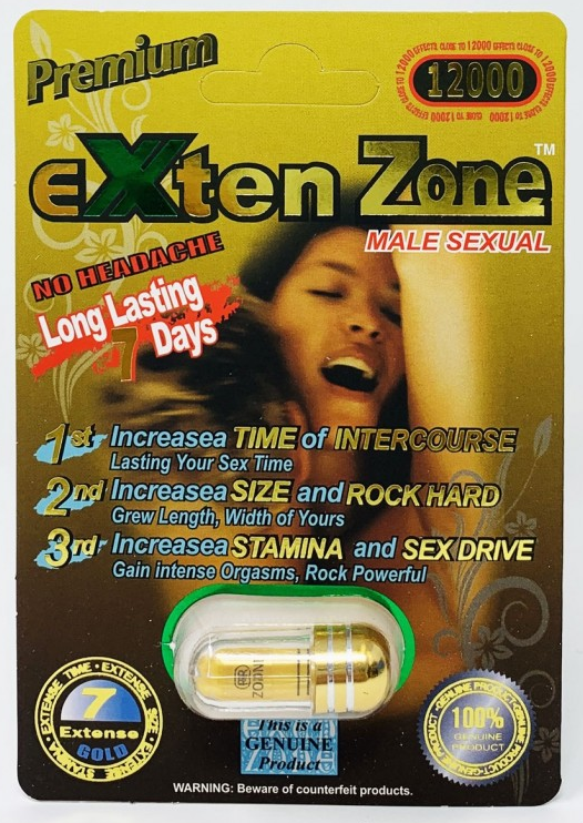 Exxten Zone: Premium 12000 Male Enhancement