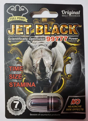 Rhino: Jet Black 99777 Male Enhancer