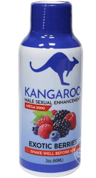 Kangaroo Liquid Shot, Exotic Berry