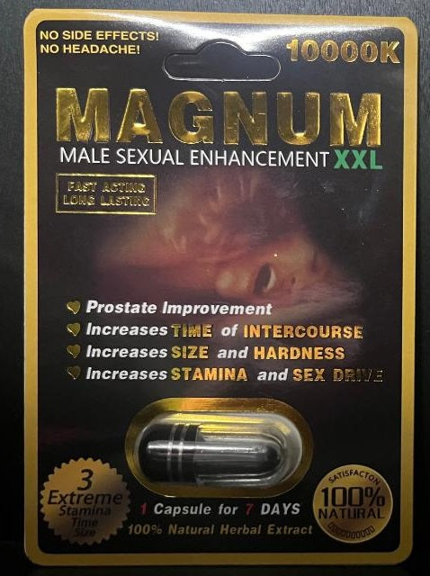 Magnum: Black 10000K Male Enhancement