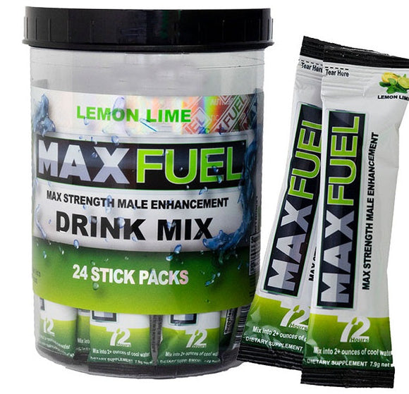 MaxFuel: Lemon Lime Drink Mix, Stick Pack