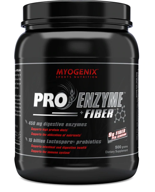 Myogenix: Pro Enzyme + Fiber, 500 Grams