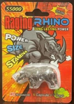 Rhino: Ragain Rhino 55000 Male Enhancement